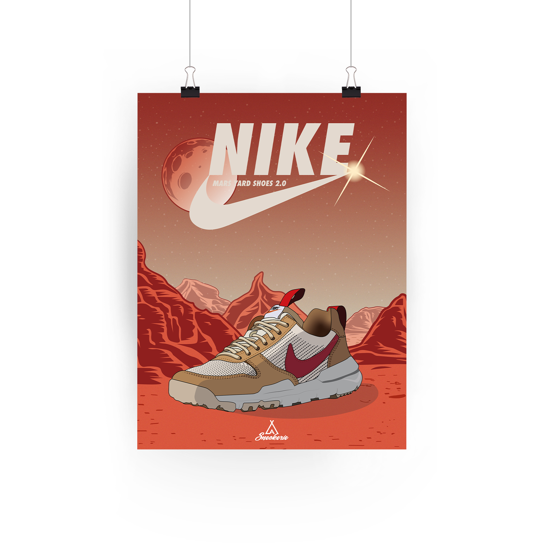 Poster NikeCraft Mars Yard Shoe 2.0