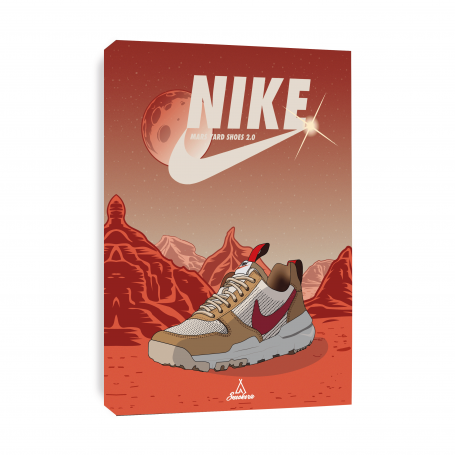 NikeCraft Mars Yard Shoe 2.0 Canvas Print | La Sneakerie