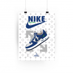 Poster Louis Vuitton Nike Air Force 1 Low Poster Louis Vuitton Nike Air Force 1 Low | La Sneakerie