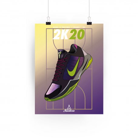 Nike Kobe 5 Protro 2K Gamer Exclusive Poster | La Sneakerie