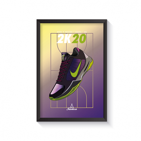Cadre Nike Kobe 5 Protro 2K Gamer Exclusive | La Sneakerie