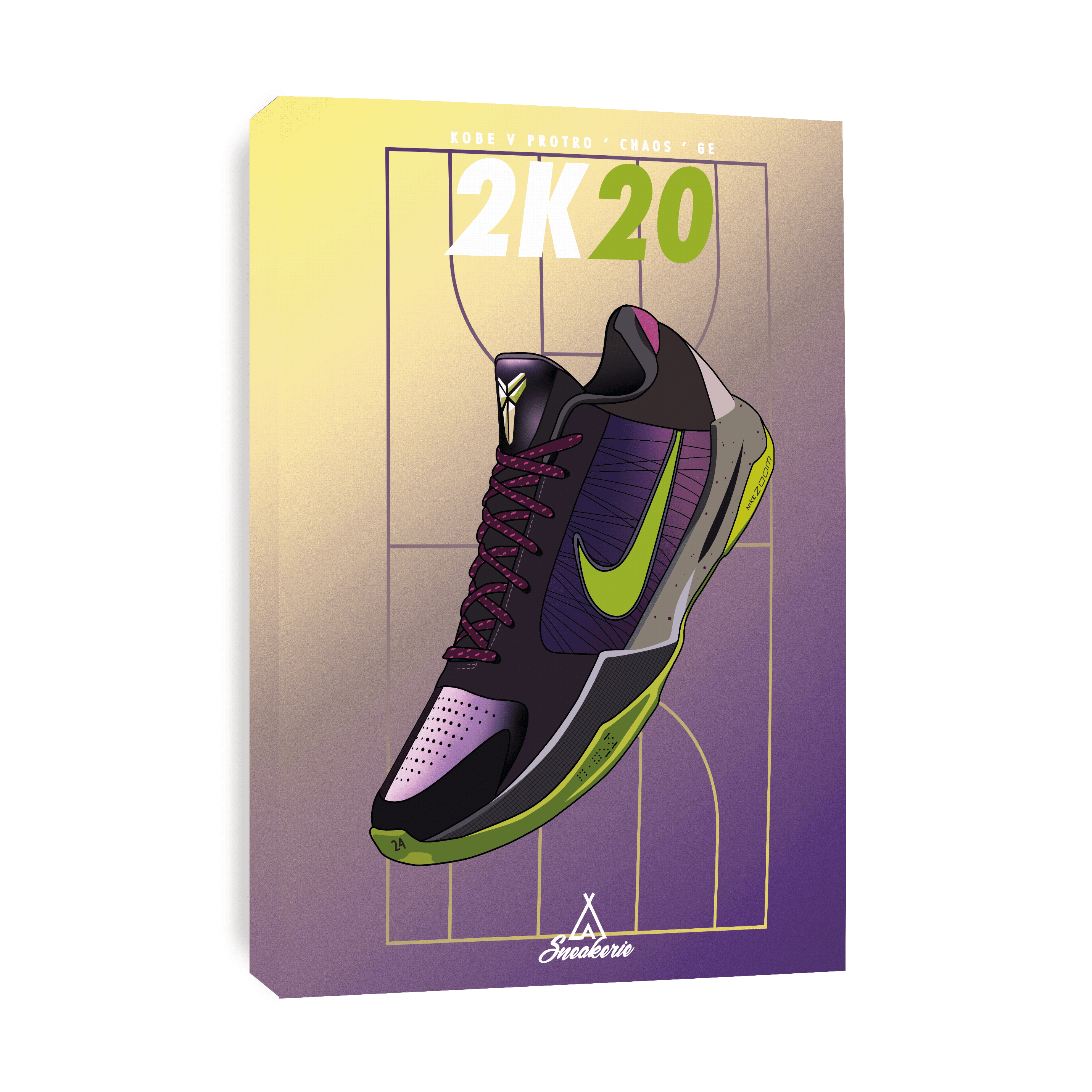 Tableau Nike Kobe 5 Protro 2K Gamer Exclusive