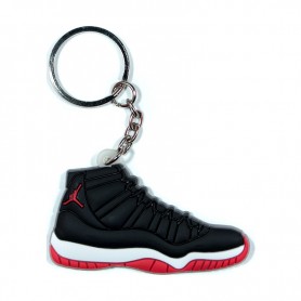 Porte-Clés Silicone Air Jordan 11 Bred Porte-Clés Silicone Air Jordan 11 Bred | La Sneakerie