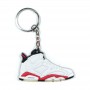 Air Jordan 6 White Infrared Silicone Keychain | La Sneakerie