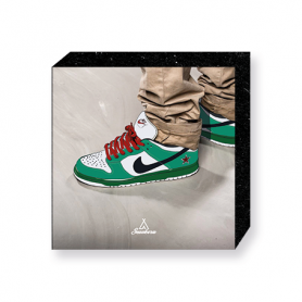Wandbild Bloc Nike Dunk Low Heineken Bloc Mural Nike Dunk Low Heineken | La Sneakerie