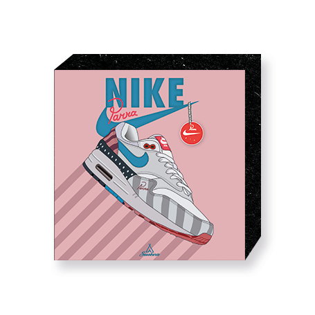 Bloc Mural Nike Air Max 1 Parra | La Sneakerie