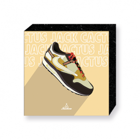 Wandbild Bloc Air Max 1 Travis Scott Cactus Jack Baroque Brown Wandbild Bloc Air Max 1 Travis Scott Cactus Jack Baroque Brown | La Sneakerie