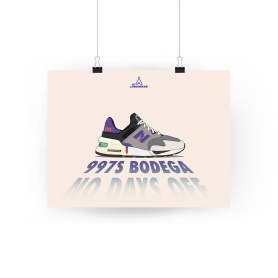 Poster New Balance 997S Bodega No Days Off Poster New Balance 997S Bodega No Days Off | La Sneakerie
