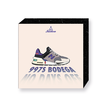 Bloc Mural New Balance 997S Bodega No Days Off | La Sneakerie