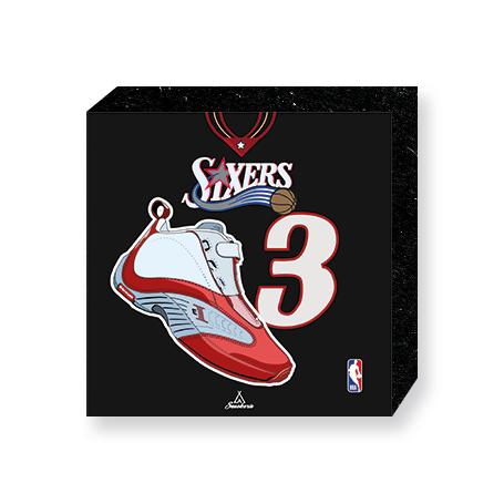 Bloc Mural Reebok Iverson The Answer IV | La Sneakerie