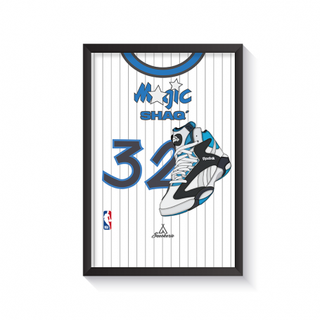 Cadre Reebok Shaq Attaq Orlando Magic rétro | La Sneakerie