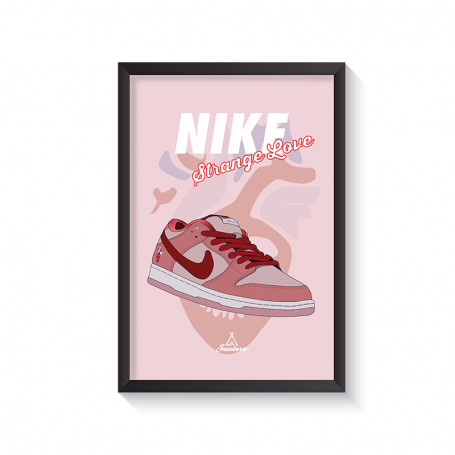 Cadre Nike SB Dunk Low Strange Love | La Sneakerie