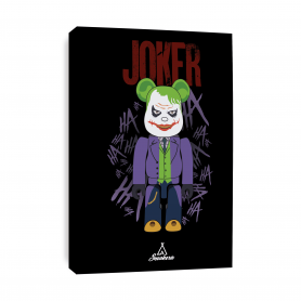 Tableau Bearbrick The Joker Bearbrick The Joker Print | La Sneakerie