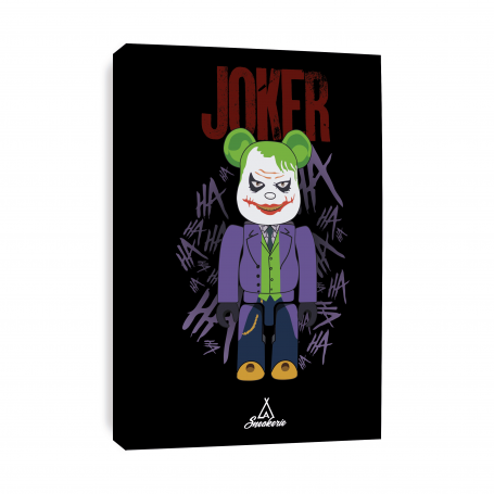Bearbrick The Joker Print | La Sneakerie