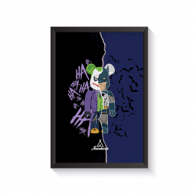 Cadre Bearbrick The Joker vs Batman Rahmen Bearbrick The Joker vs Batman | La Sneakerie