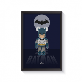 Rahmen Bearbrick Batman Cadre Bearbrick Batman | La Sneakerie