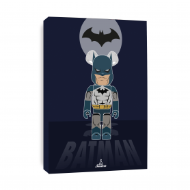 Leinwand Bearbrick Batman Tableau Bearbrick Batman | La Sneakerie