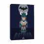 Tableau Bearbrick Batman | La Sneakerie