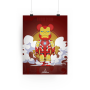 Bearbrick Iron Man Poster | La Sneakerie