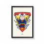 Cadre Bearbrick Superman | La Sneakerie