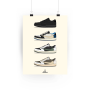 Poster collection Air Jordan 1 Travis Scott | La Sneakerie