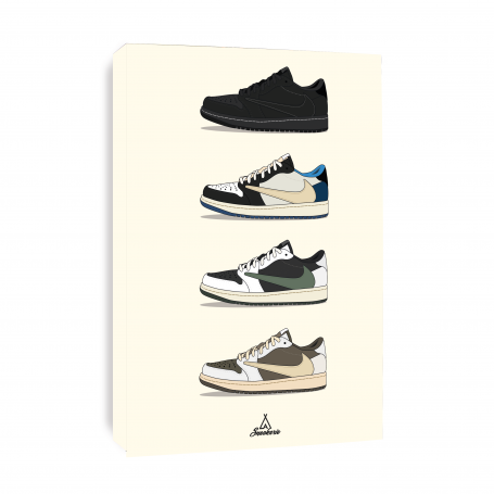 Leinwand collection Air Jordan 1 Travis Scott | La Sneakerie