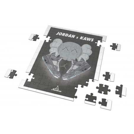 Puzzle Air Jordan X Kaws | La Sneakerie
