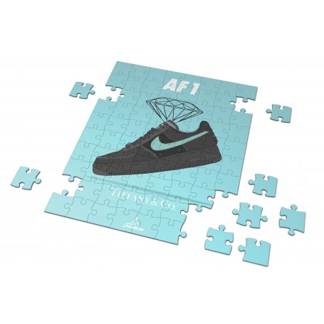 Puzzle Air Force 1 X Tiffany & Co | La Sneakerie