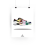 Poster Nike Dunk Low | La Sneakerie