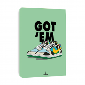 Leinwand Nike Got'Em Chunky Dunky Leinwand Nike Got'Em Chunky Dunky | La Sneakerie
