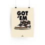 Poster Nike Got'Em AF 1 Travis Scott | La Sneakerie