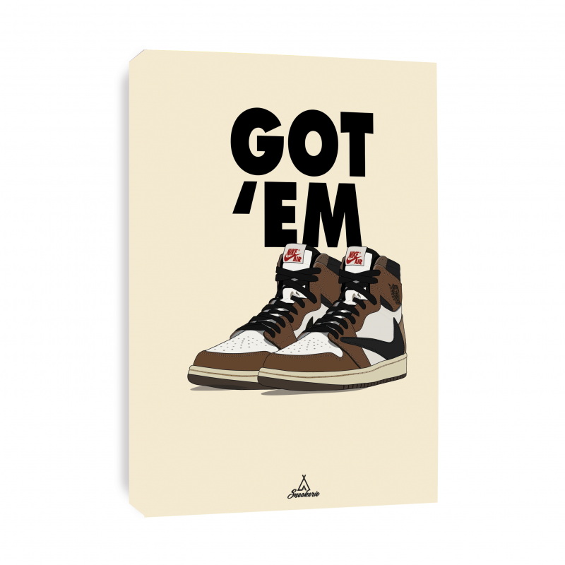 got em snkrs travis scott
