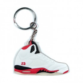 Porte-Clés Silicone Air Jordan 5 Fire Red Porte-Clés Silicone Air Jordan 5 Fire Red | La Sneakerie