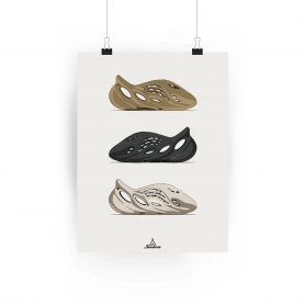 Yeezy Foam Runner collection Poster Poster collection Yeezy Foam Runner | La Sneakerie