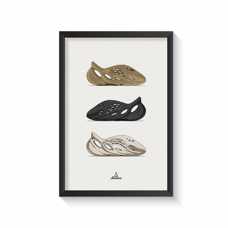 Cadre collection Yeezy Foam Runner | La Sneakerie
