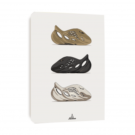Tableau collection Yeezy Foam Runner | La Sneakerie