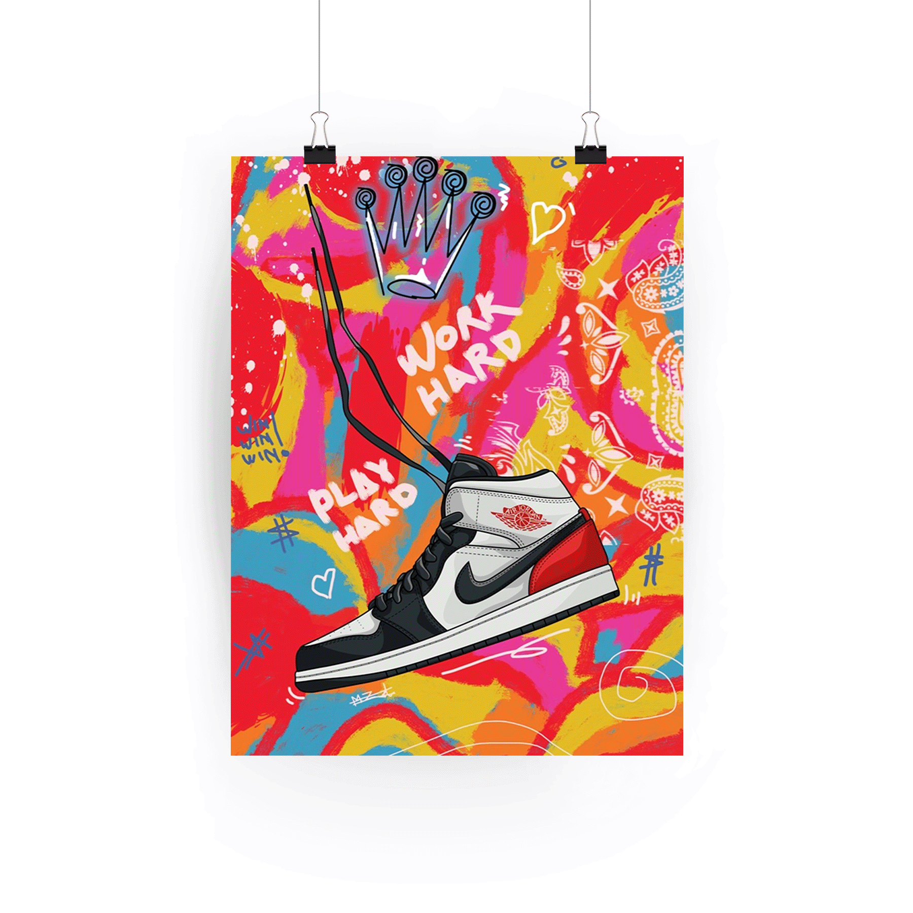 Nike work hard play hard hotsell