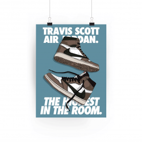 Air Jordan Travis Scott "The Highest in the room" Poster Poster Air Jordan Travis Scott "The Highest in the room" | La Sneakerie