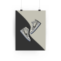 Poster Air Jordan 1 high X Dior | La Sneakerie