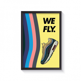Cadre Air max 1 97 We Fly La Sneakerie