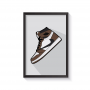 Cadre Air Jordan High Reverse Mocha | La Sneakerie