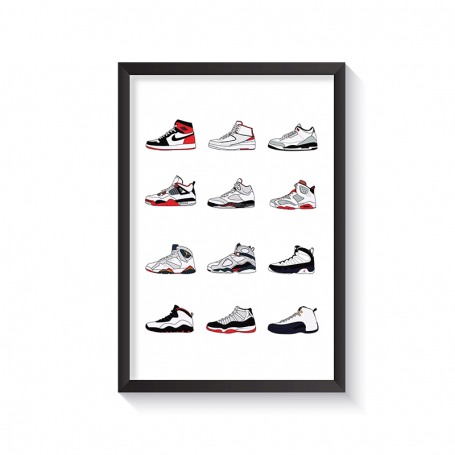 Cadre collection Air Jordan | La Sneakerie