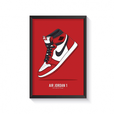 Cadre Air Jordan 1 High OG Chicago | La Sneakerie
