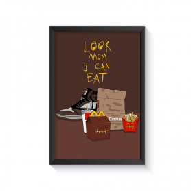 Rahmen Air Jordan 1 High X Mc Do Cadre Air Jordan 1 High X Mc Do | La Sneakerie