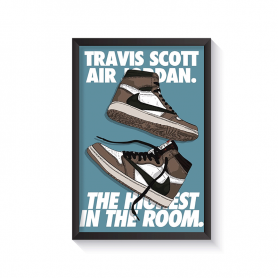 Rahmen Air Jordan Travis Scott "The Highest in the room" Cadre Air Jordan Travis Scott "The Highest in the room" | La Sneakerie