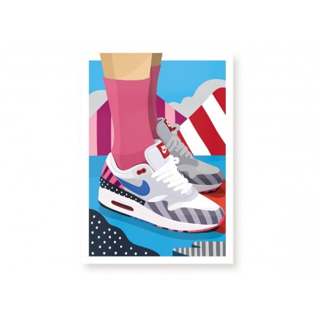 Nike Air Max 1 Parra Poster | La Sneakerie
