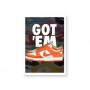 Got'Em Nike Dunk Low orange Poster | La Sneakerie