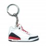 Air Jordan 3 Katrina Silicone Keychain | La Sneakerie