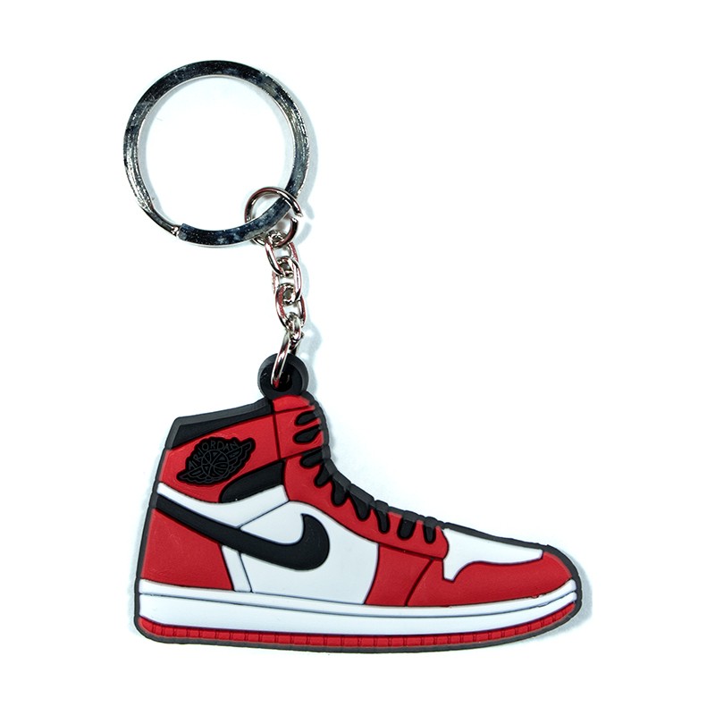 PorteClés Silicone Air Jordan 1 OG Chicago La Sneakerie